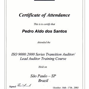 Certificado BVQI